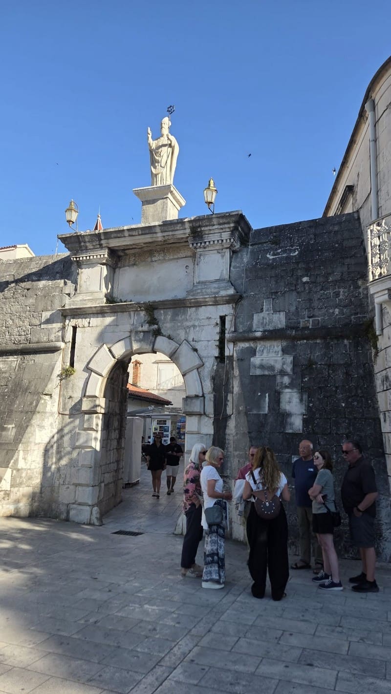 porte d'entrée trogir