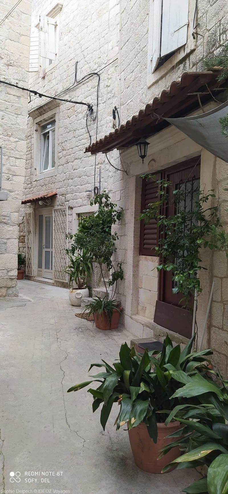 porte fleurie trogir