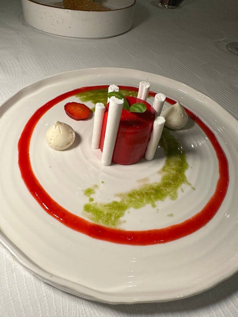 restaurant nautika dubrovnik gateau à la fraise