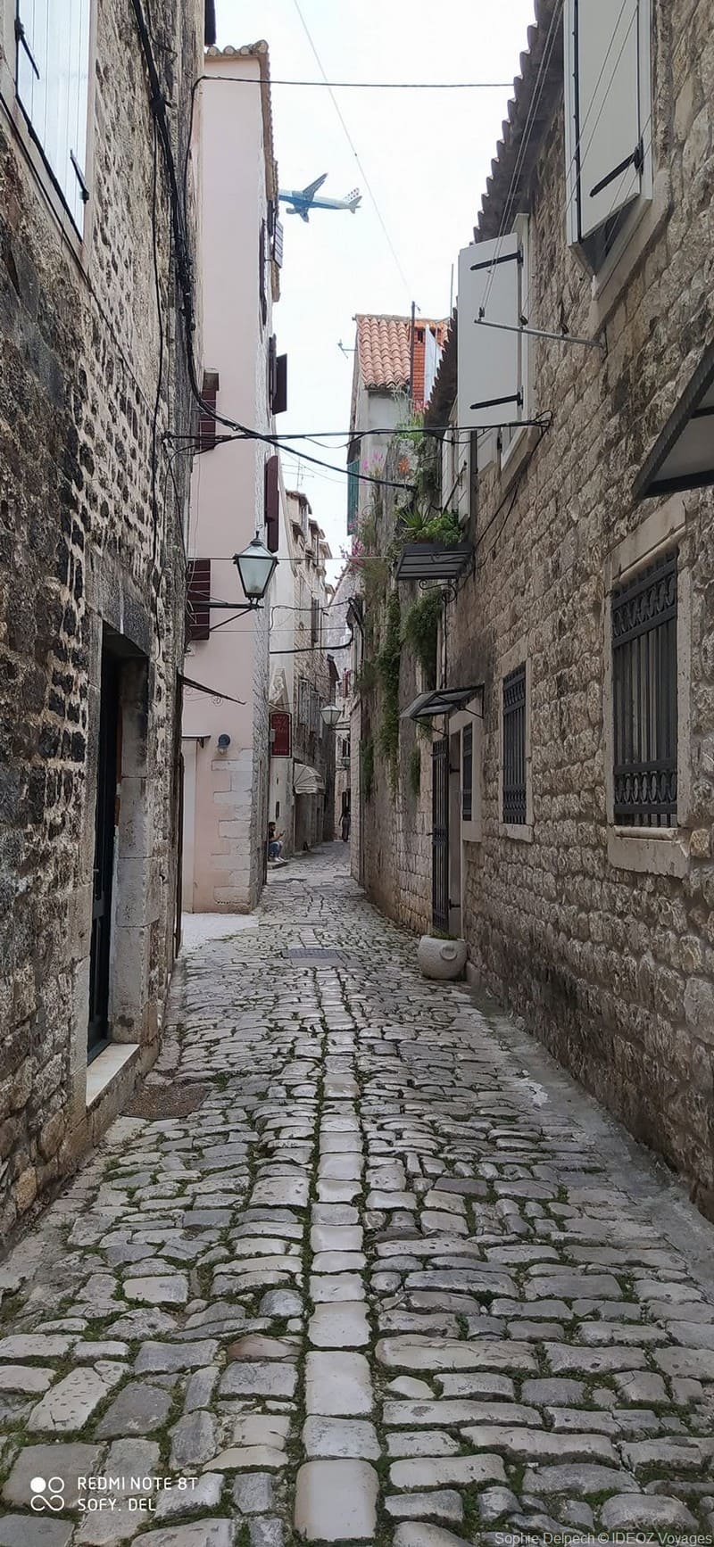 ruelle pavée trogir