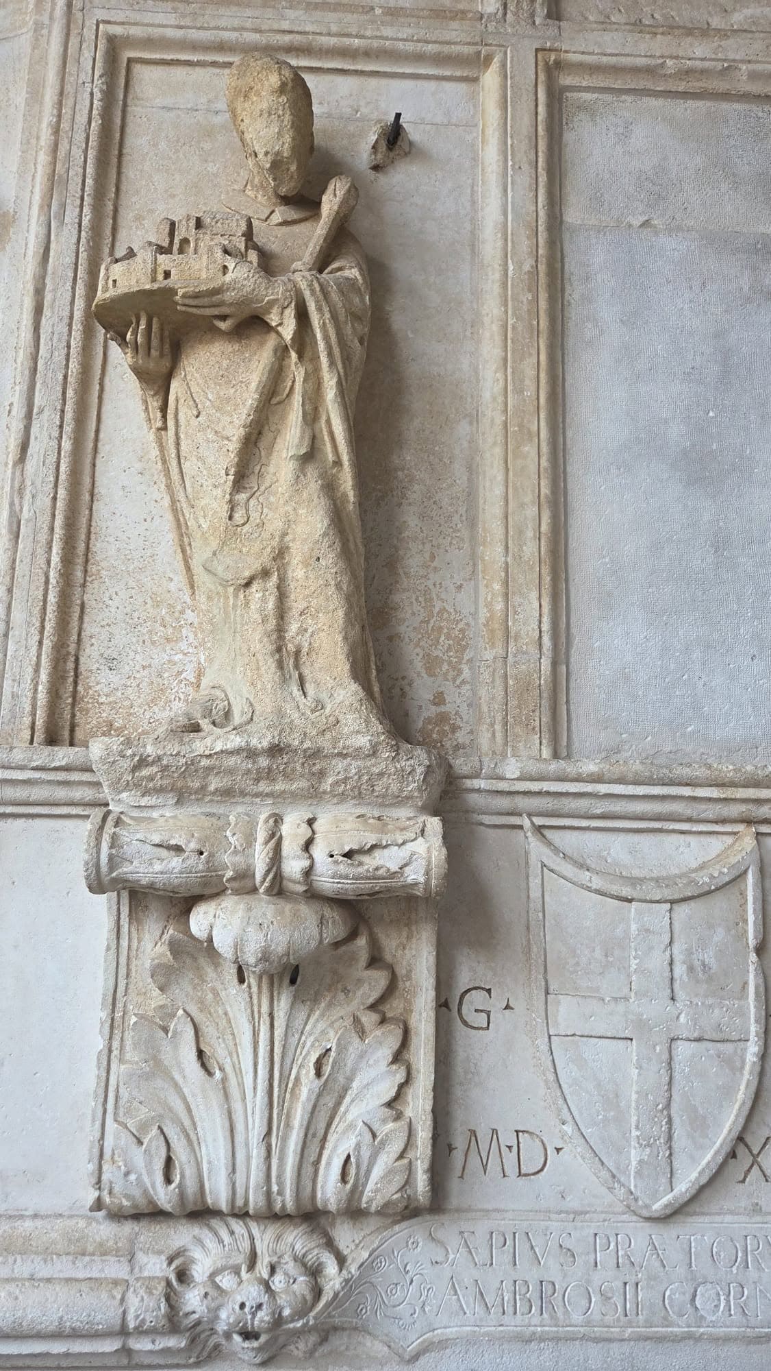 statue cathédrale de trogir
