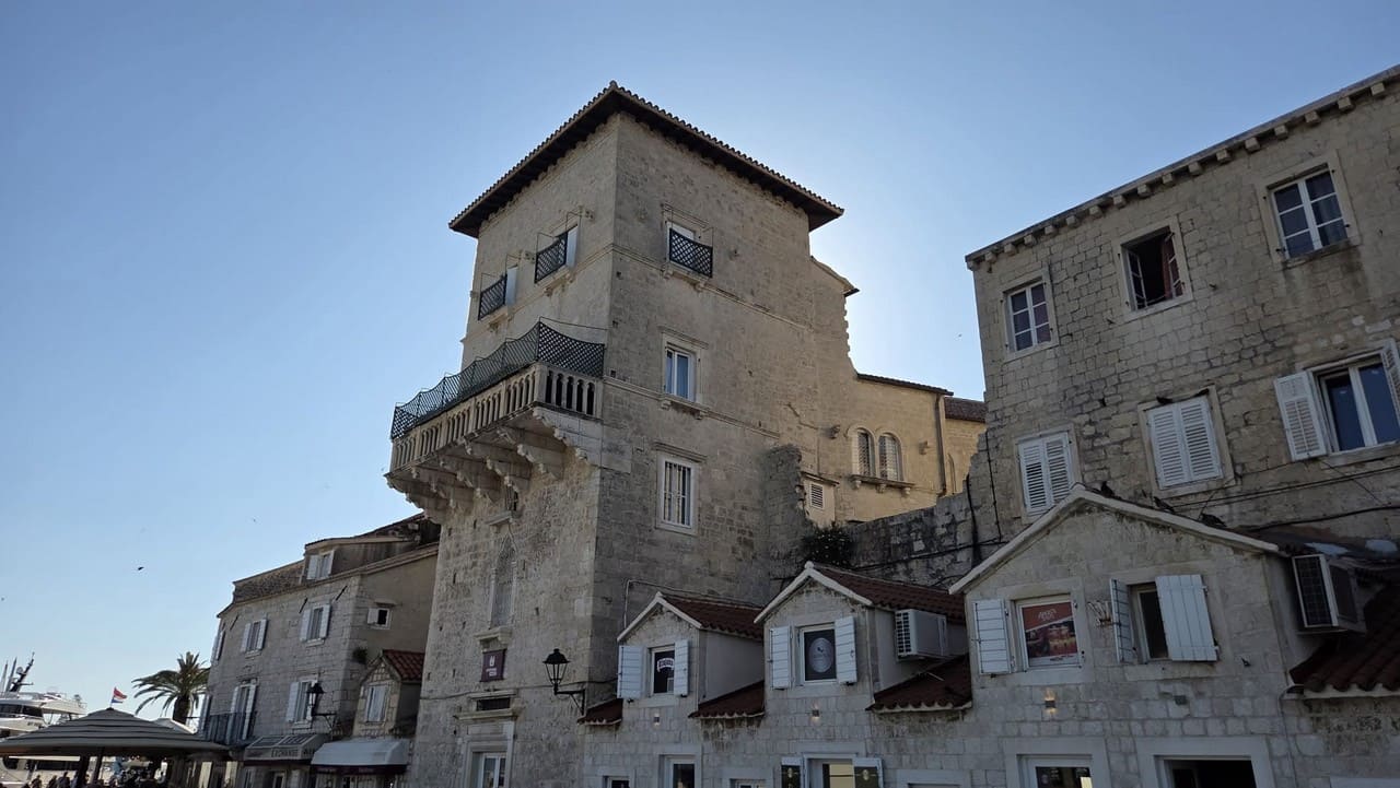 trogir batiments anciens