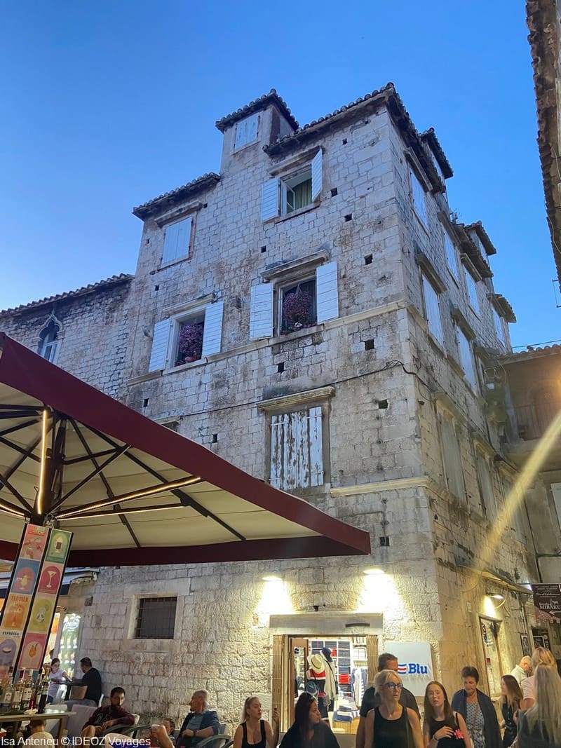 trogir en soirée
