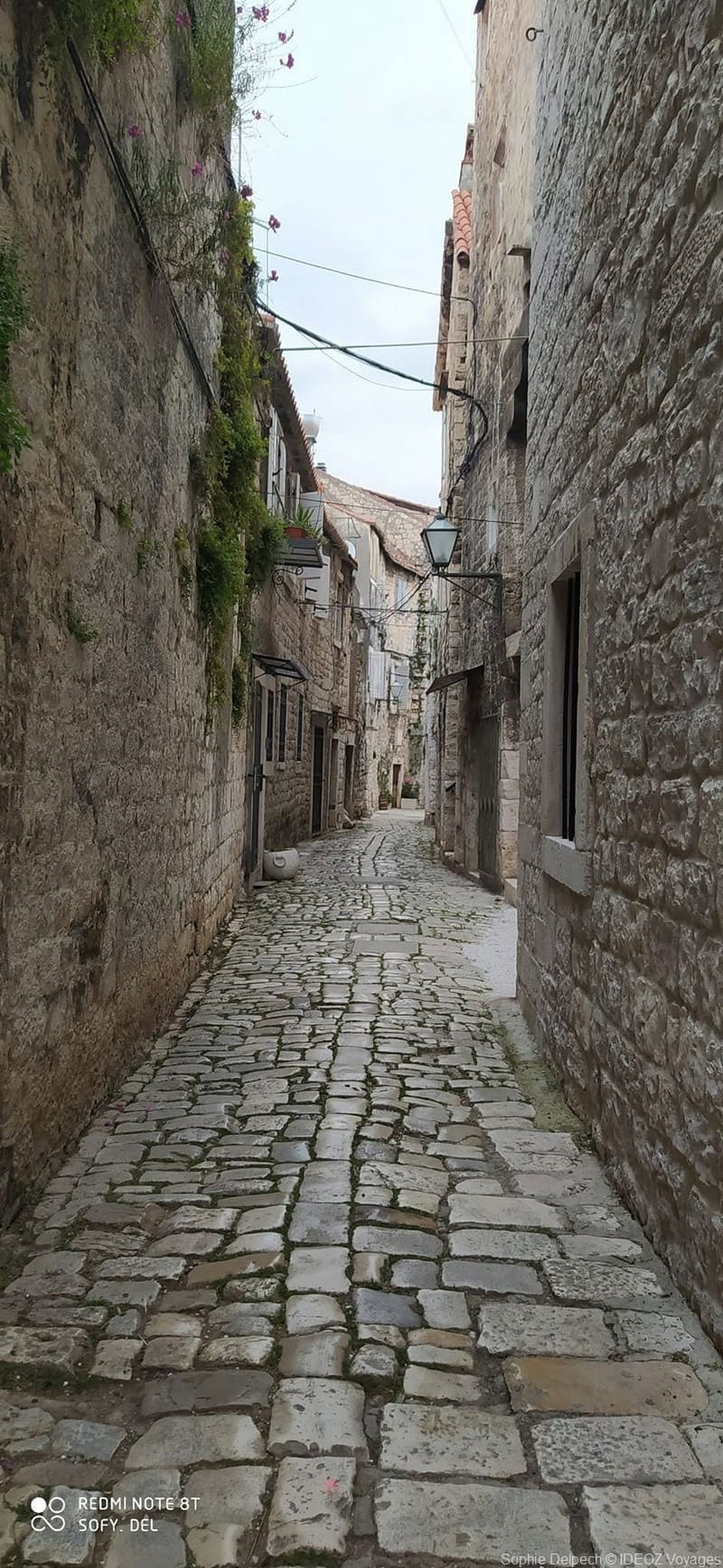 trogir ruelle pavée