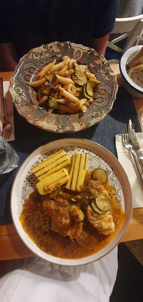 villa spiza pates plat de poisson