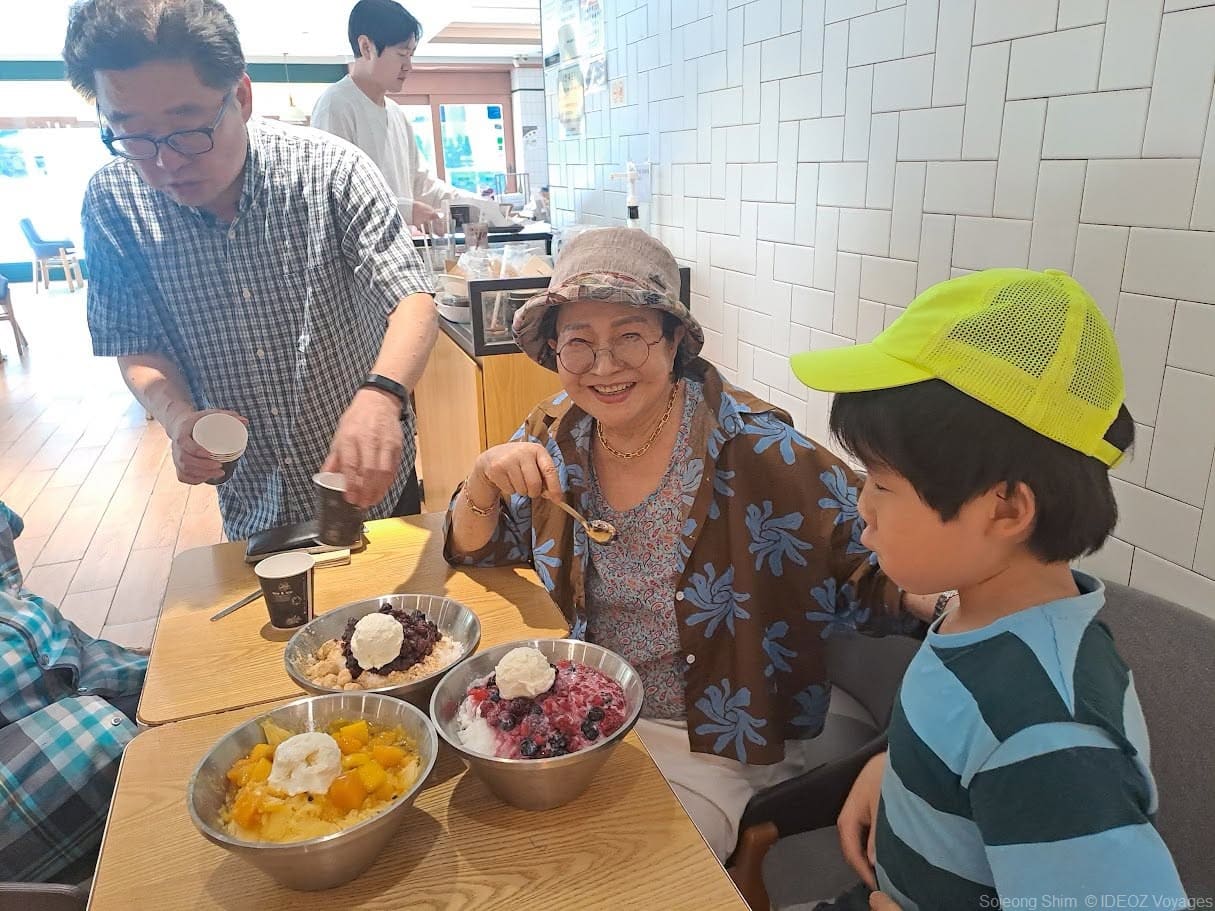 dégustation de bingsu dessert coréen à la glace pilée (1)
