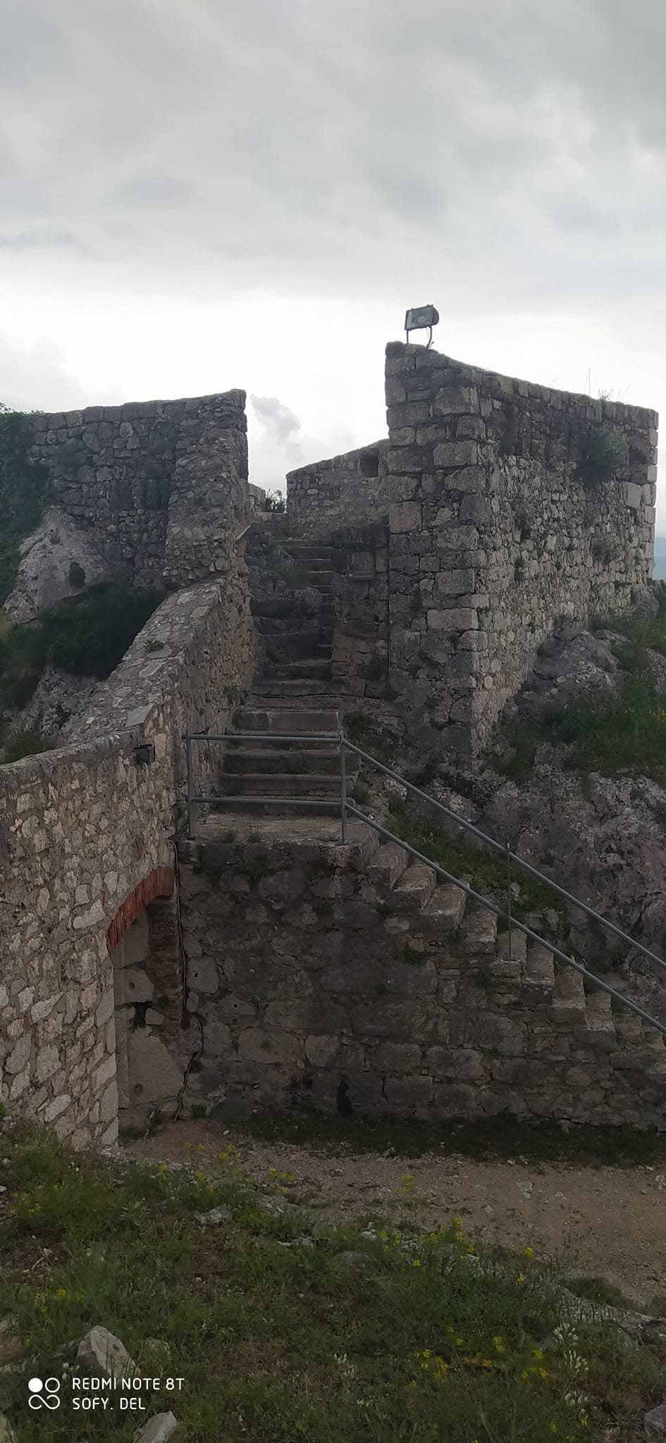 escalier forteresse knin
