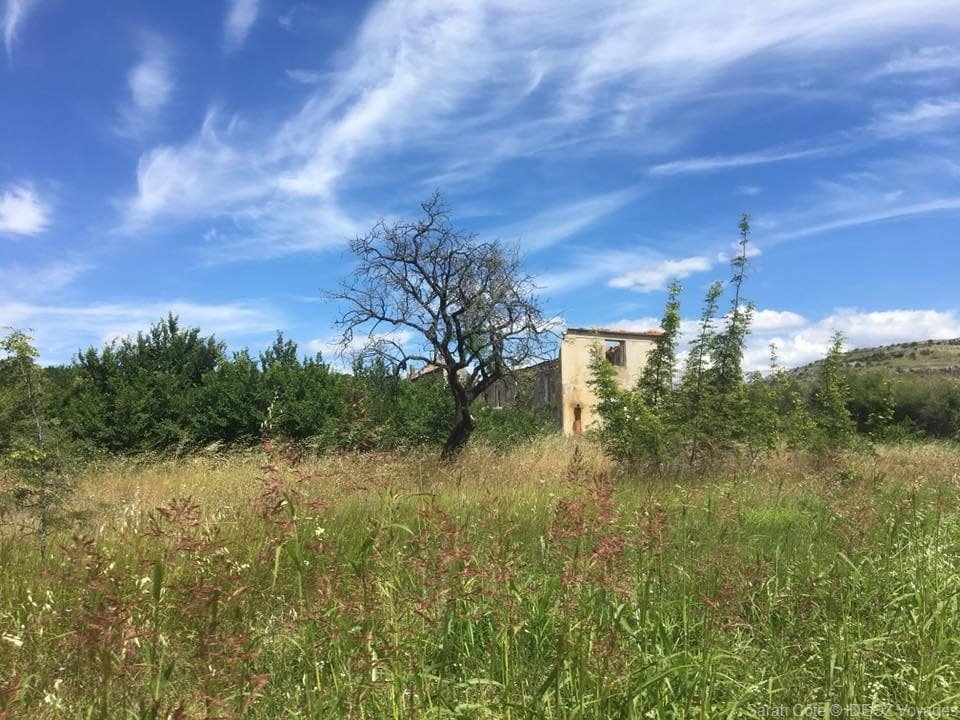 maisons détruites en dalmatie du nord