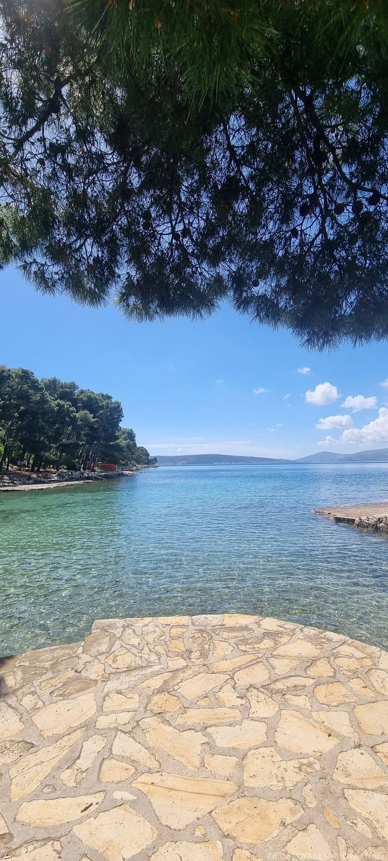 parc marjan accès plage