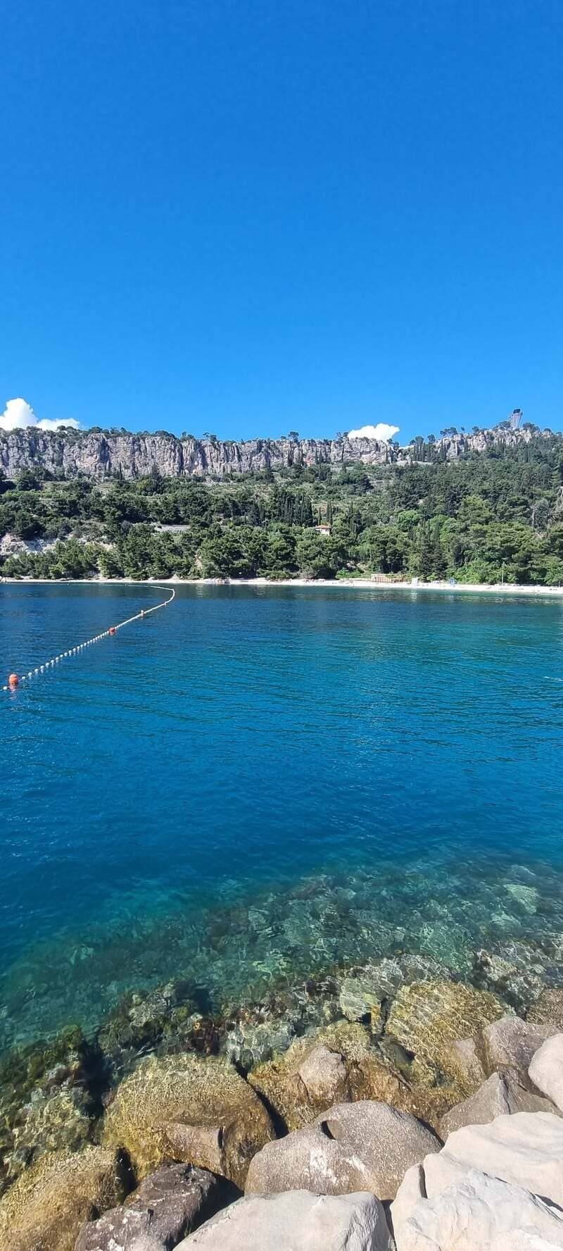 plage et mer adriatique parc marjan split