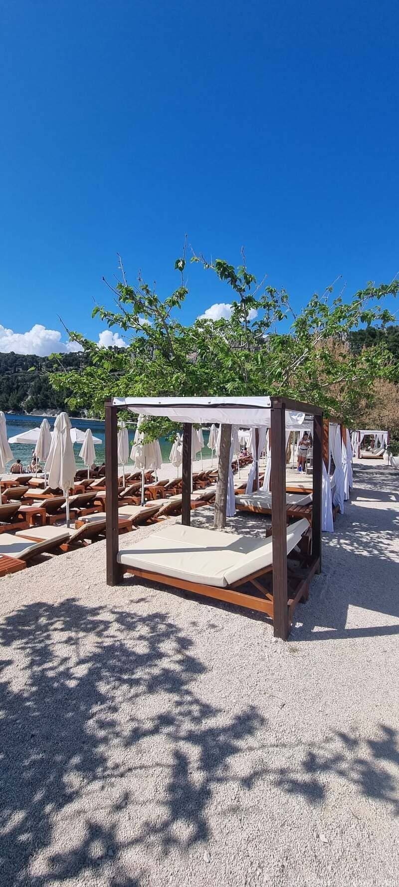 plage privée split parc marjan