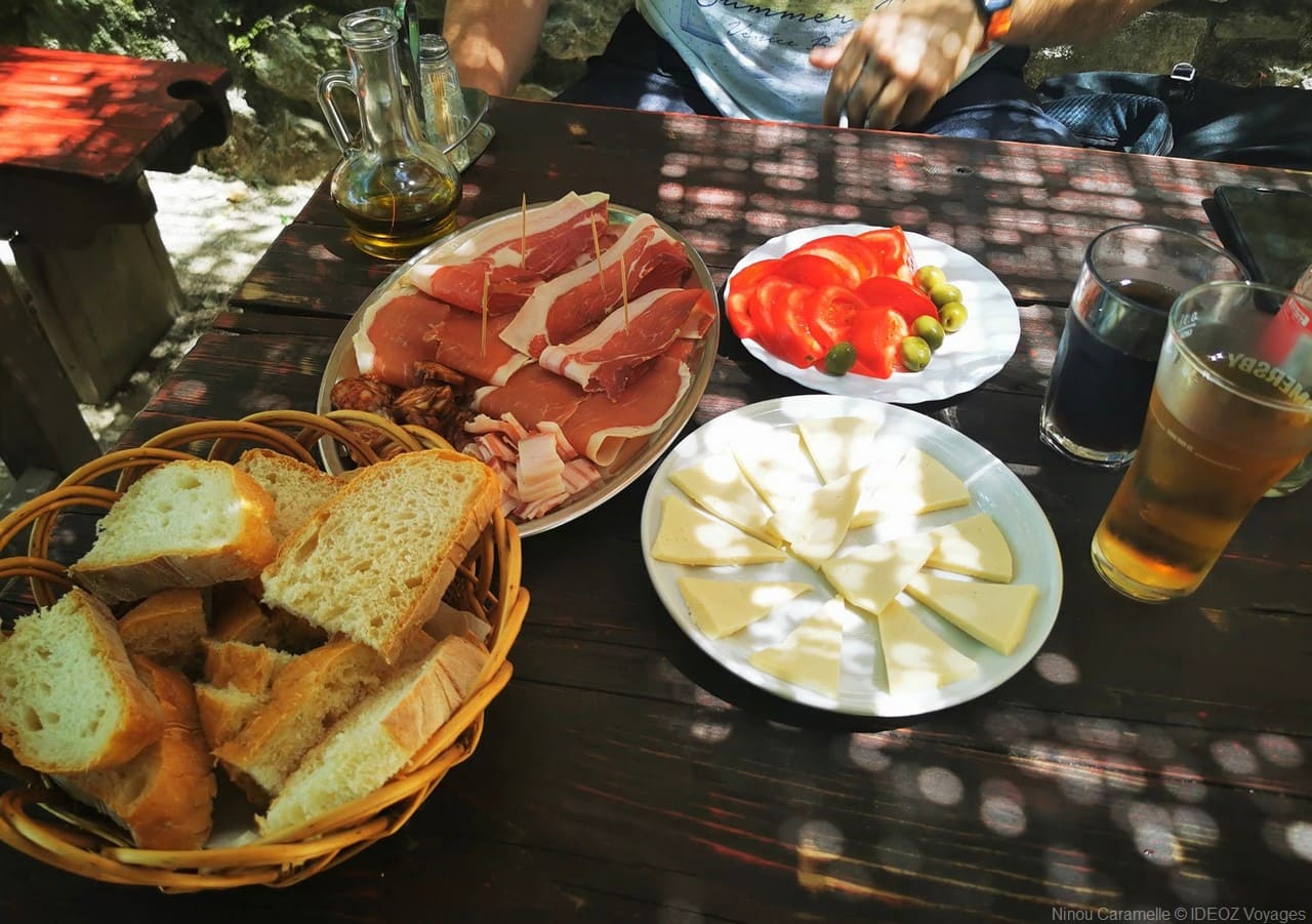 plat de prsut et fromage agrotourisme kristjan