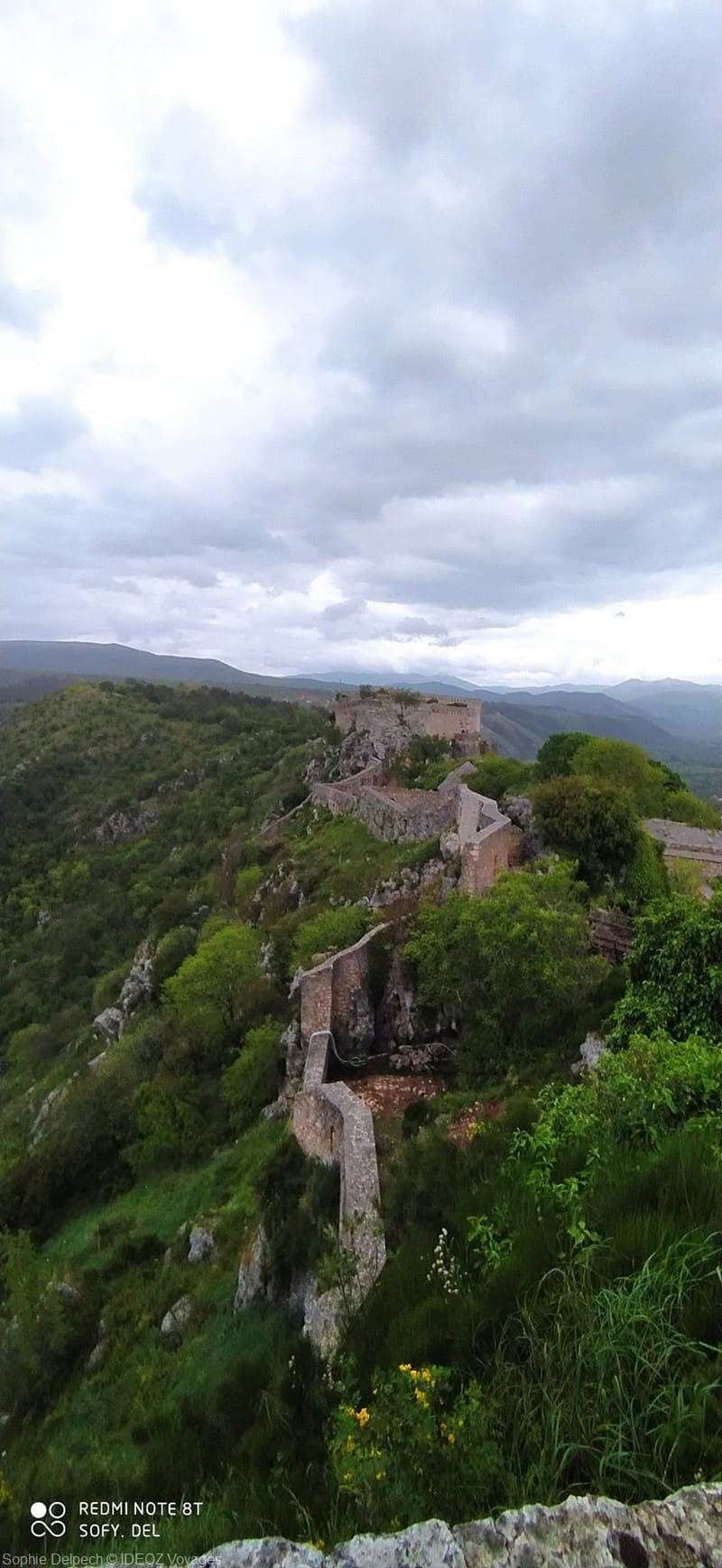 vue des remparts forteresse knin