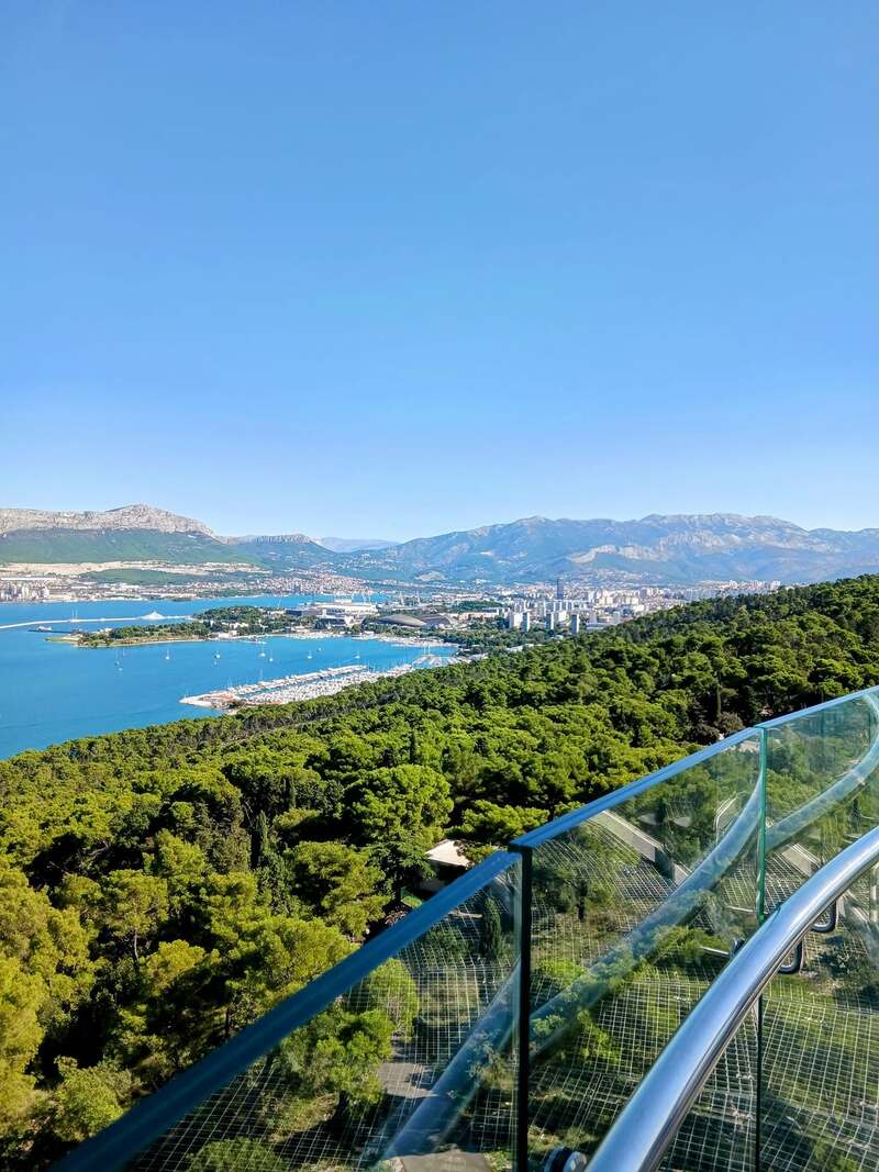 vue sur le parc depuis la tour de marjan (1)