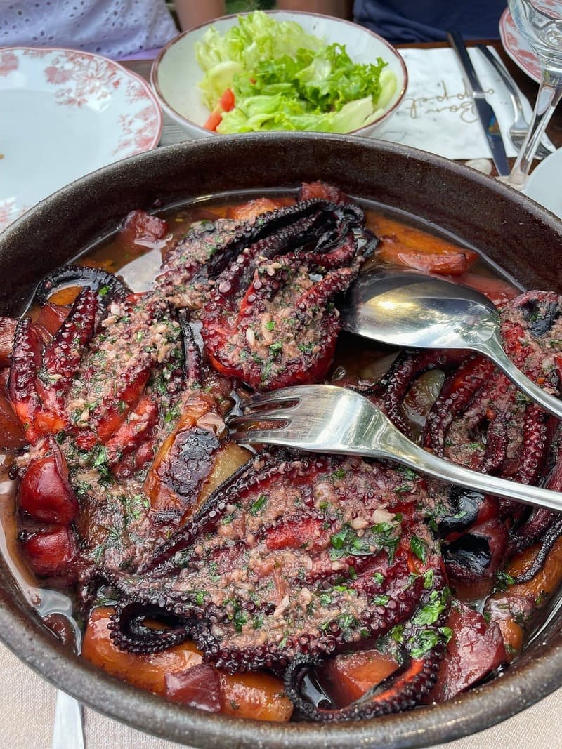 peka de poulpe agroturizam anin dvor pres de trogir