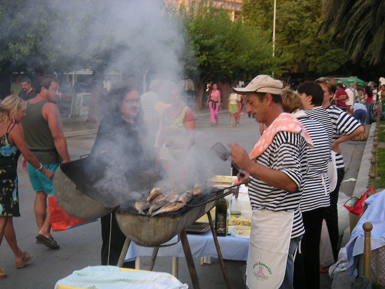 makarska food festival poissons grillés