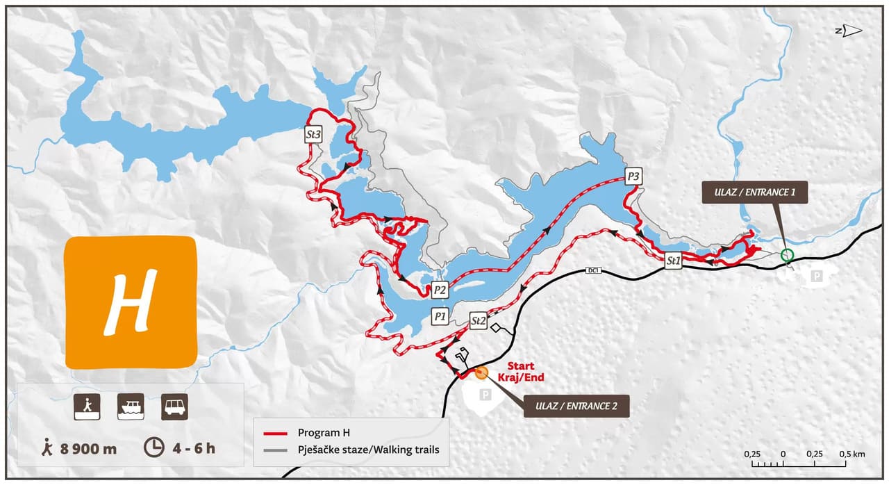 parcours h plitvice