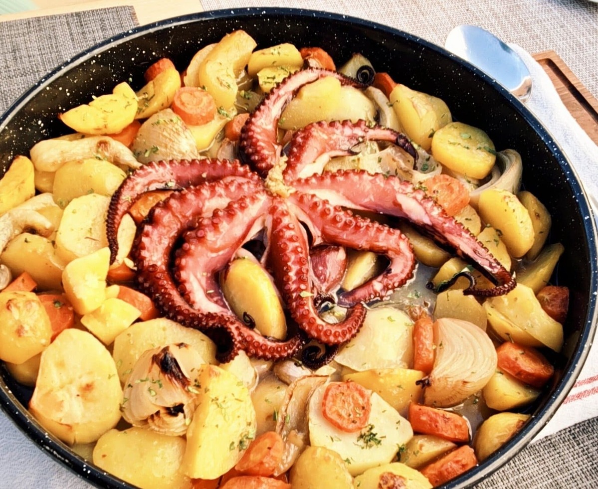 konoba mandrač pag peka poulpe