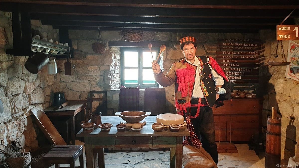 etnoland dalmati intérieur de la ferme cuisine dalmate traditionnelle