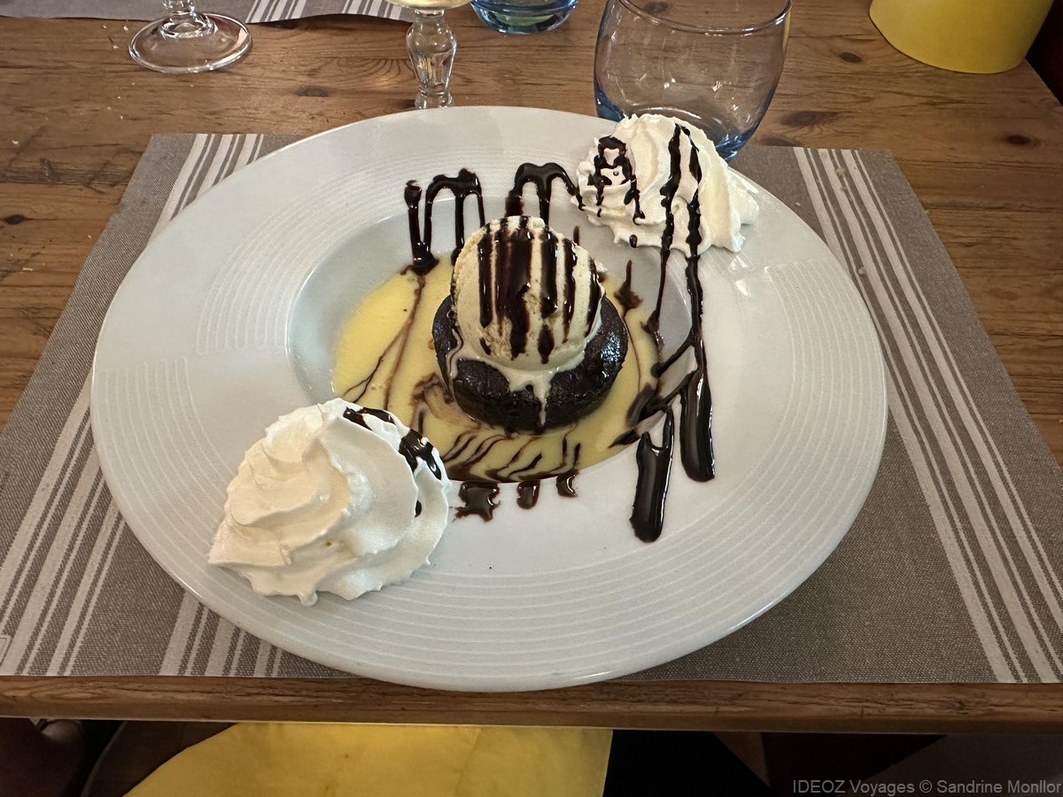 fondant au chocolat le lamparo port la nouvelle