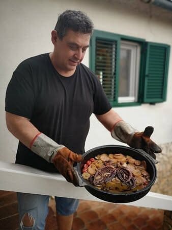 konoba robinson kornati peka poulpe