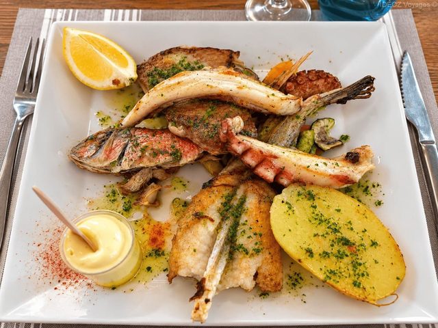 parillade poissons le lamparo port la nouvelle