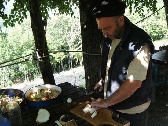 preparation peka ramića dvori paklenica
