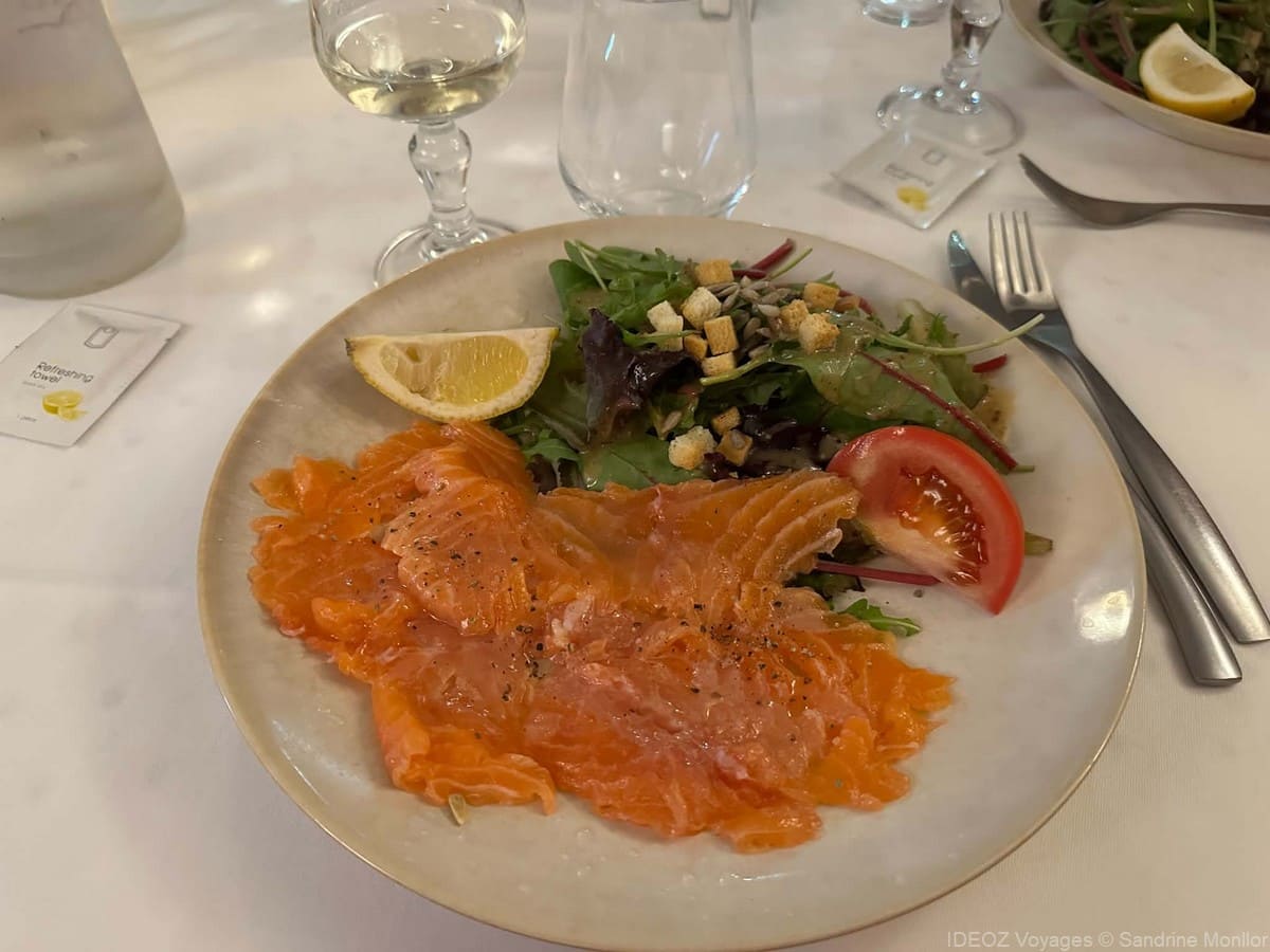 saumon mariné le lamparo