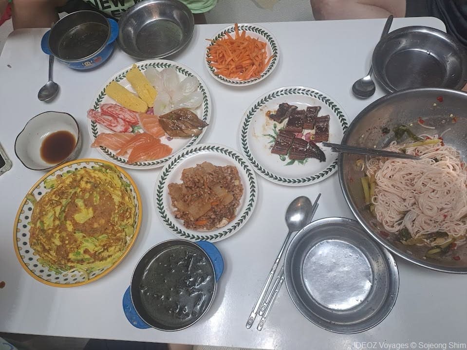 sushi en corée du sud