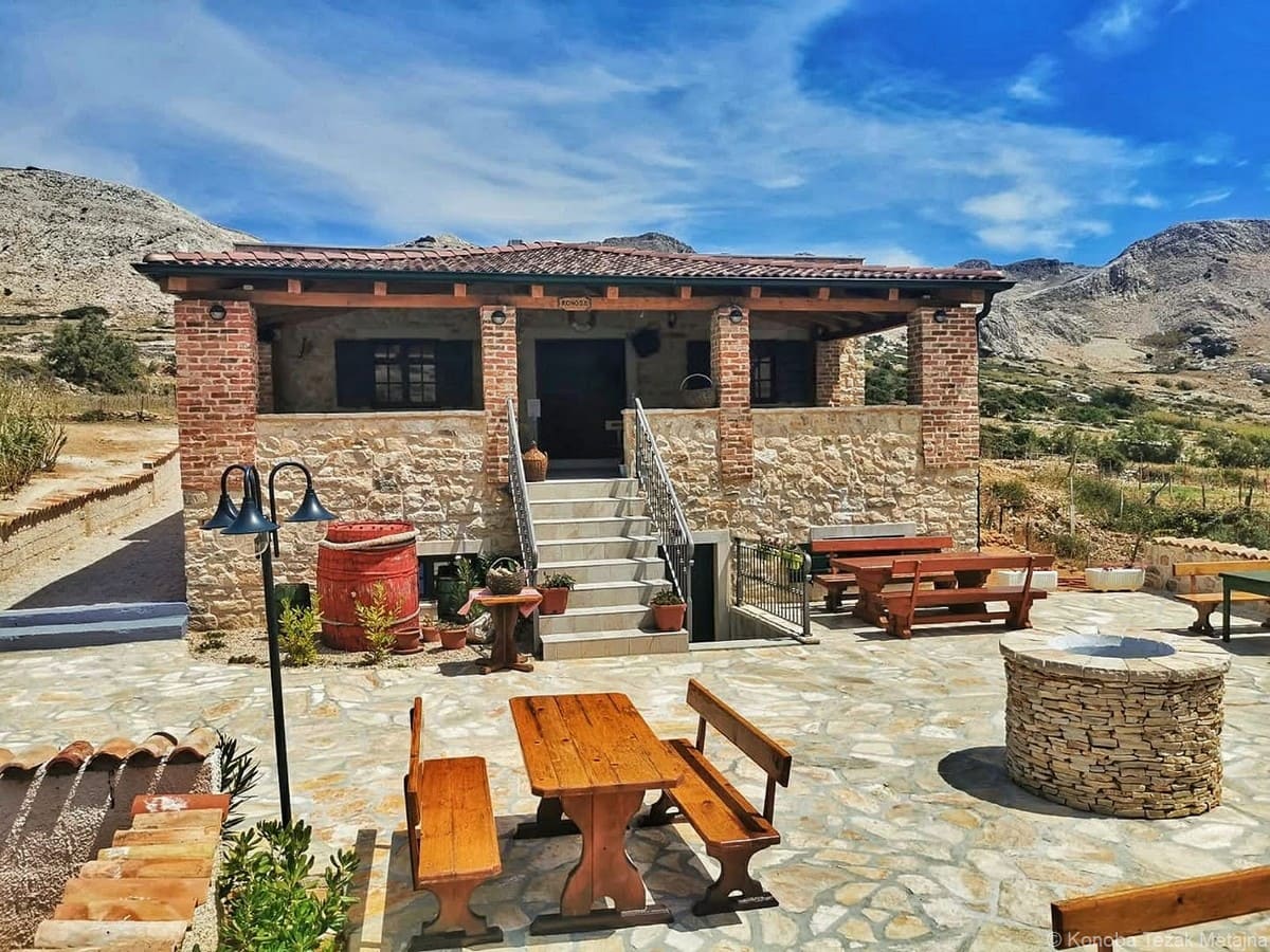 terrasse konoba težak metajna