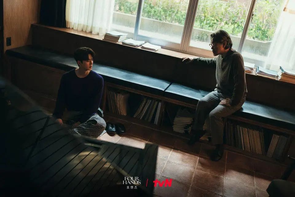 kang seung woon discute de la musique comme souffrance avec pio