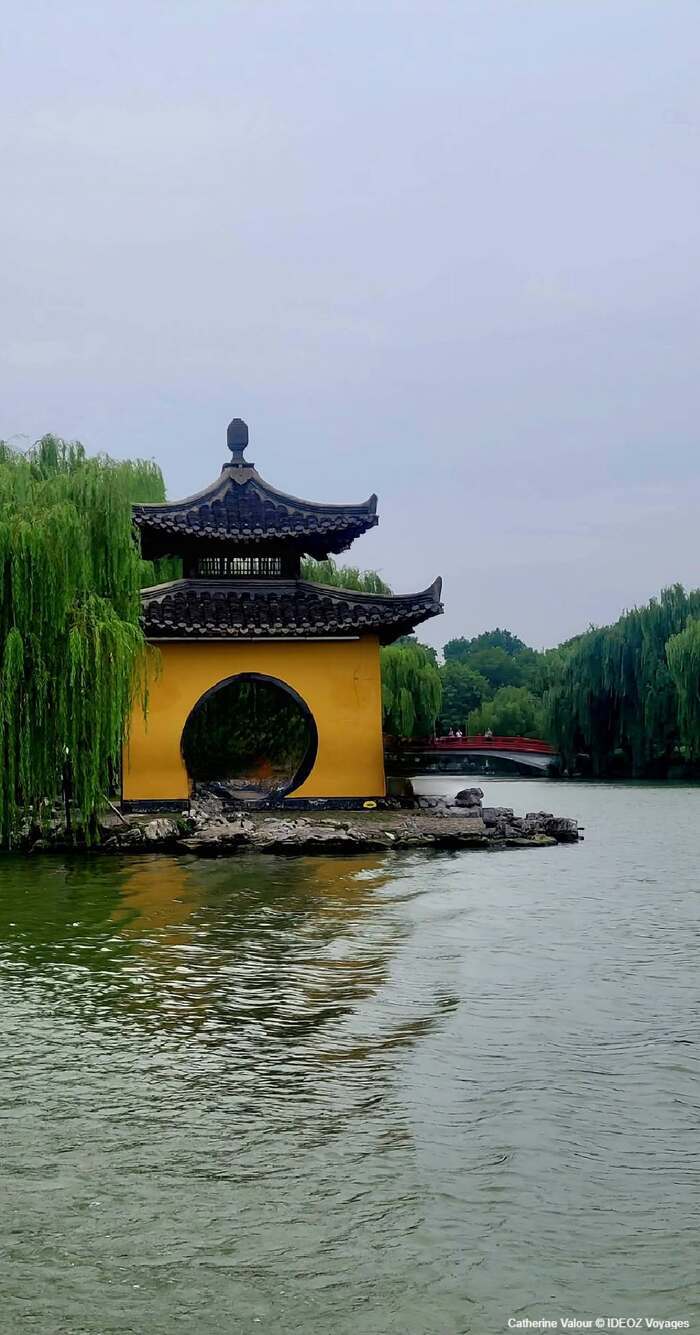 yangzhou bord de l'eau