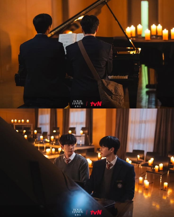 complicité entre pio et yeongjo autour du piano