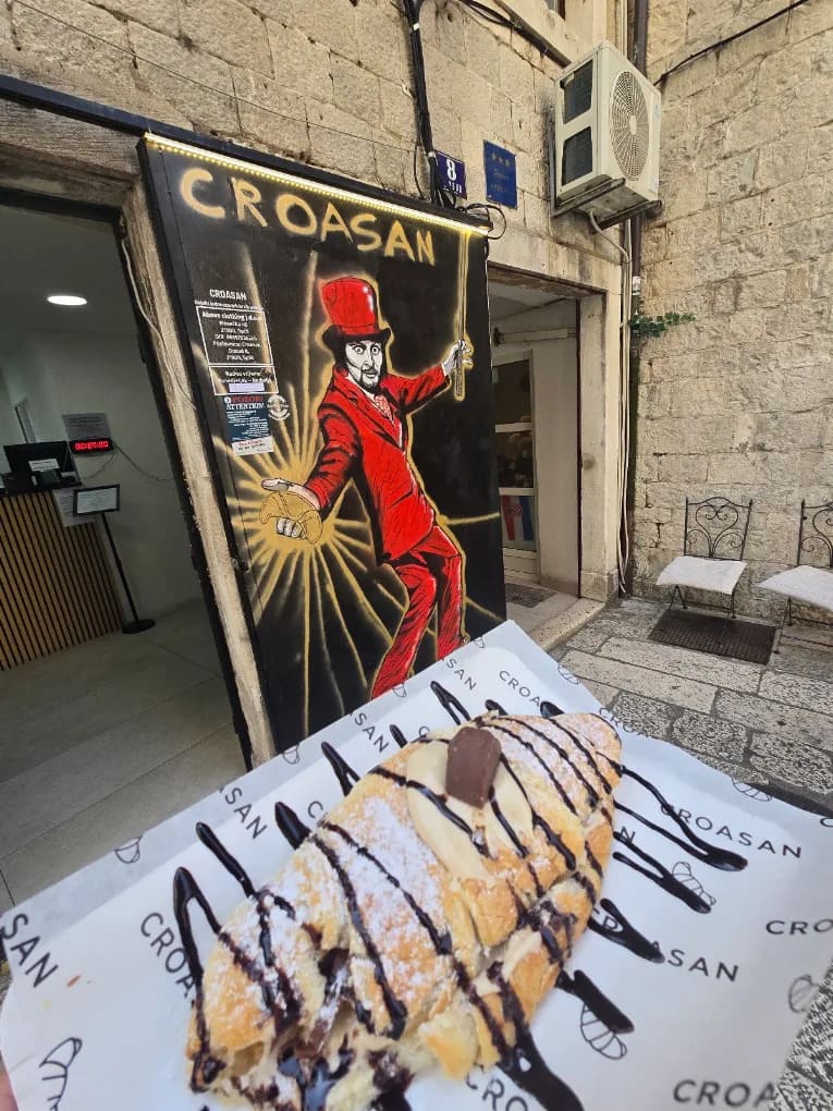 croasan boulangerie specialisée en croissants split