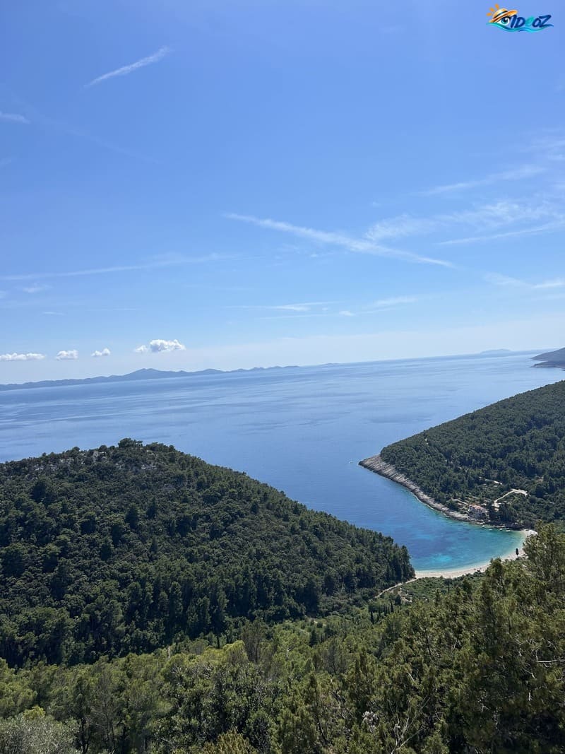 panorama cote sud korcula visite gaby