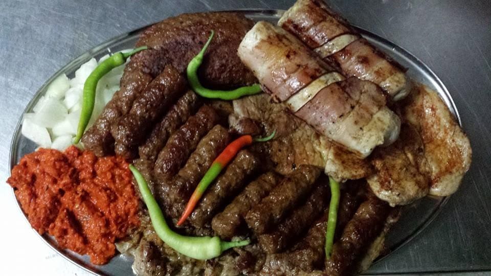 plat pour 6 personnes mix grill makedonska kuca split