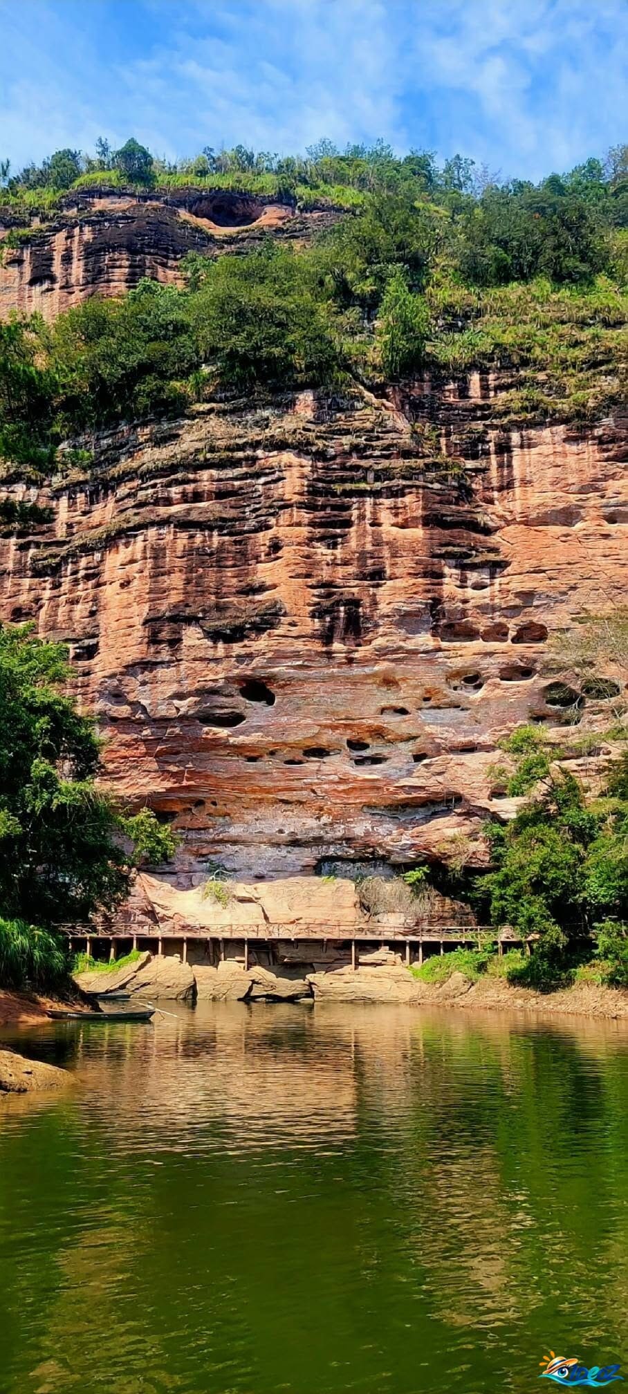 relief danxia paysage