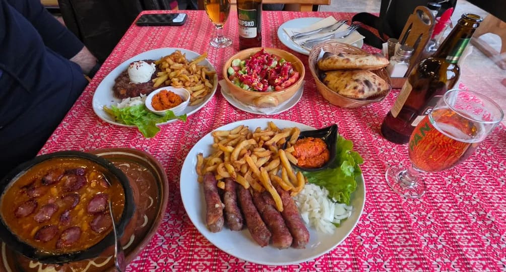repas specialites balkaniques makedonska kuca split