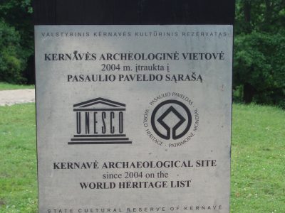 Kernavé est inscrite au patrimoine mondial de l'Unesco