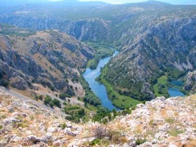 riviere krupa dans le velebit